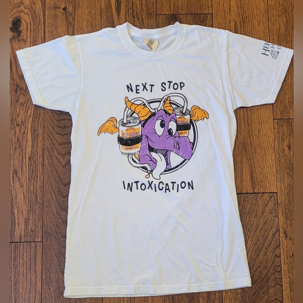 Disney World Epcot Figment Inspired Tee - Size Small